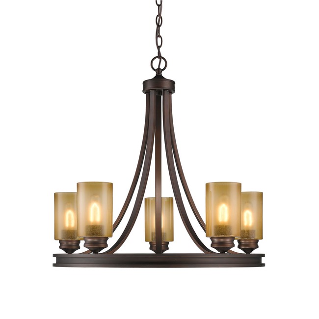 Hidalgo Chandelier by Golden Lighting