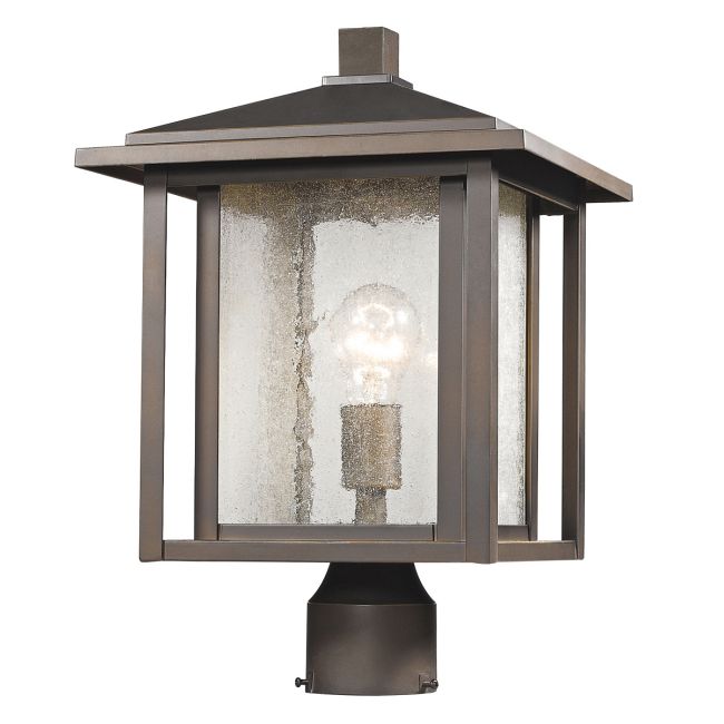 Aspen Outdoor Post Light with Round Fitter by Z-Lite