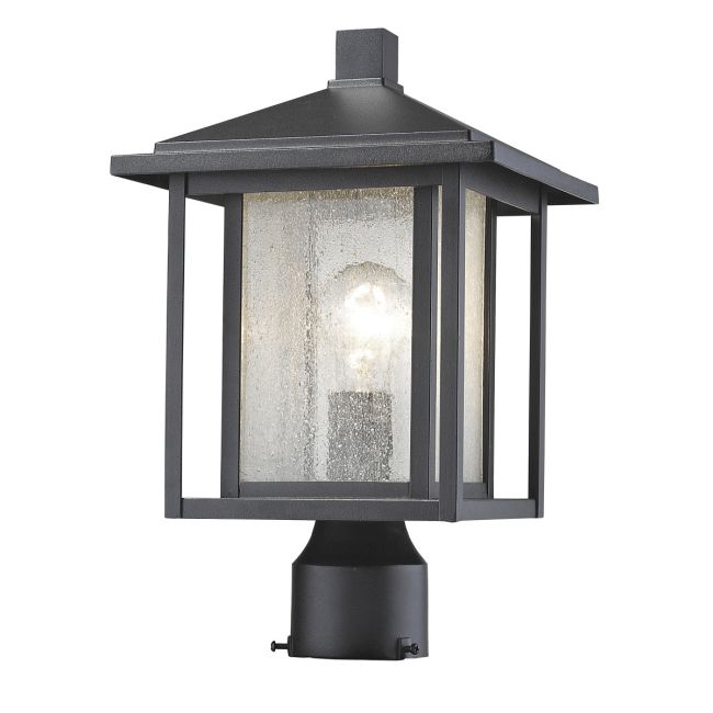 Aspen Outdoor Post Light with Round Fitter by Z-Lite