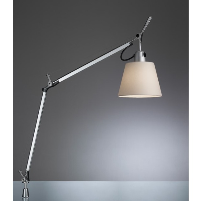 Tolomeo Shade Desk Lamp with Clamp by Artemide