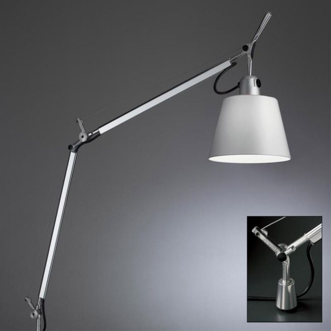 Tolomeo Shade Desk Lamp with In Set Pivot by Artemide