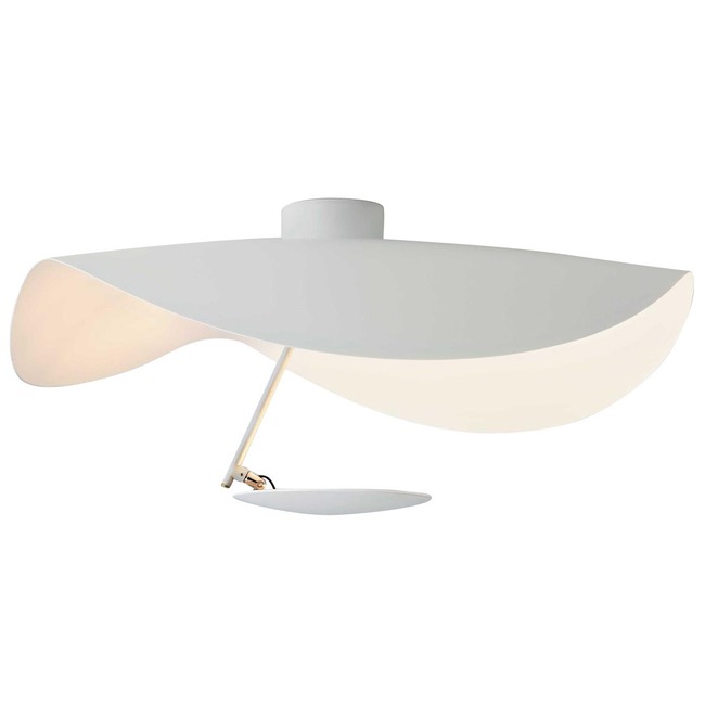 Lederam Manta White Wall / Ceiling Light by Catellani & Smith