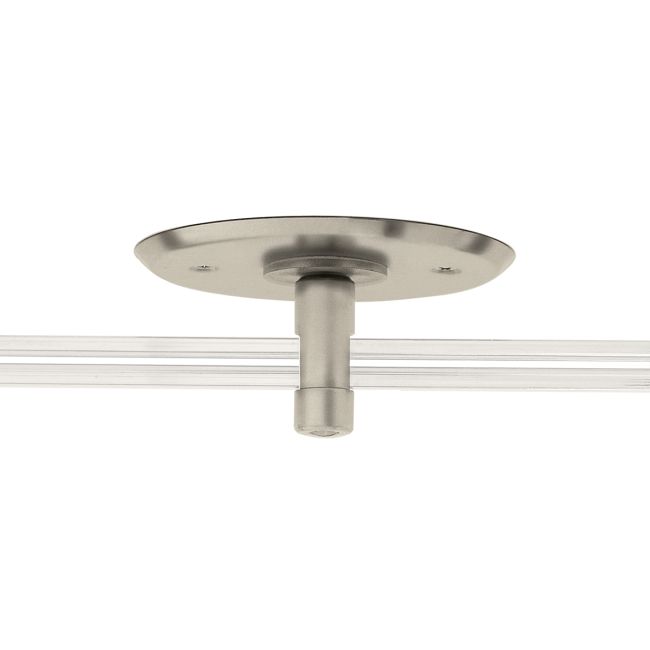 Monorail 4 Inch Round Single Feed Canopy by PureEdge Lighting