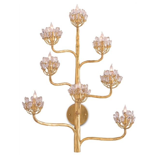Agave Americana Wall Sconce by Currey and Company