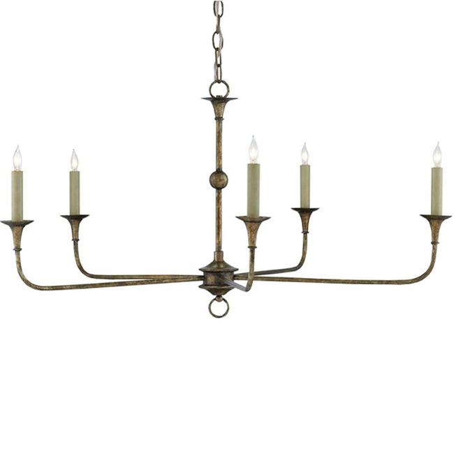 Nottaway Chandelier by Currey and Company