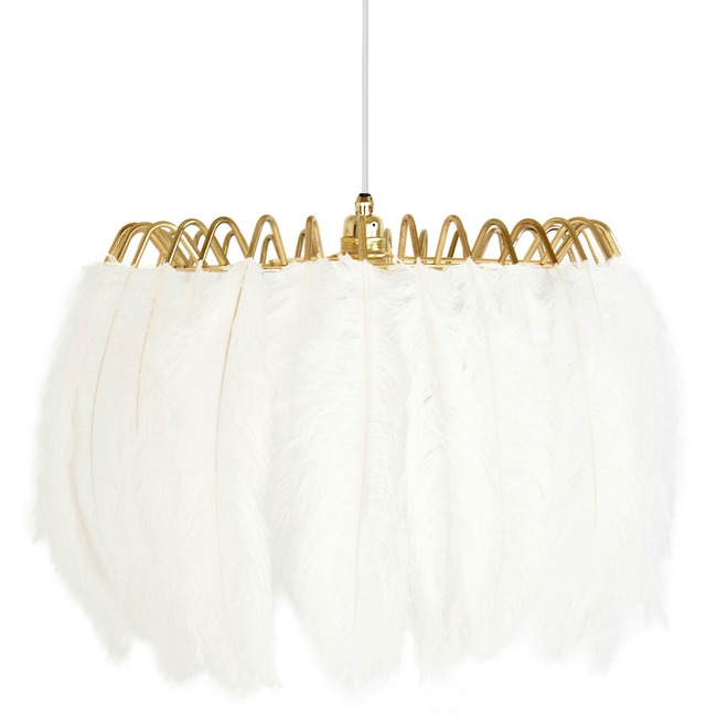Feather Pendant Lamp by Mineheart