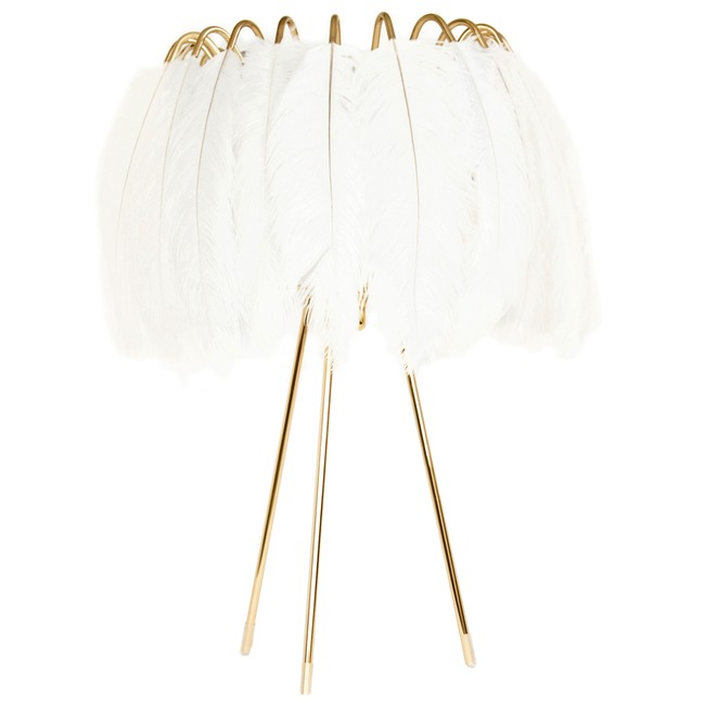 Feather Table Lamp by Mineheart