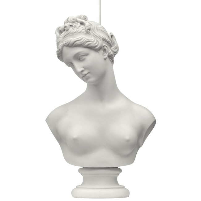 Suspended Statuary Goddess Pendant by Mineheart