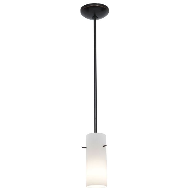 Glass Cylinder Rod Pendant by Access