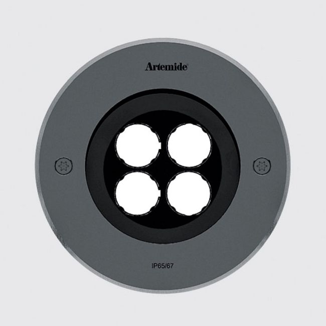 Ego 150 Spot Outdoor Round Ceiling Downlight by Artemide