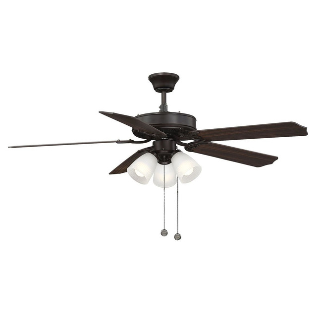 M2021 Dual Mount Ceiling Fan with Light by Meridian Lighting
