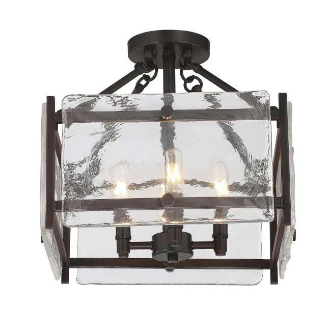 Glenwood Ceiling Semi Flush Light by Savoy House