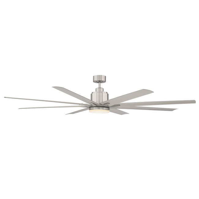 Bluffton Outdoor Ceiling Fan with Light by Meridian Lighting