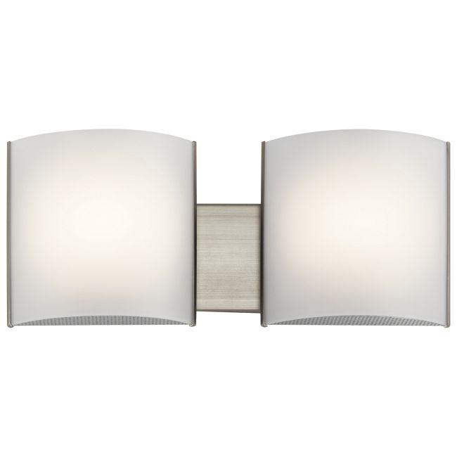 Brushed Nickel LED Bathroom Vanity Light by Kichler