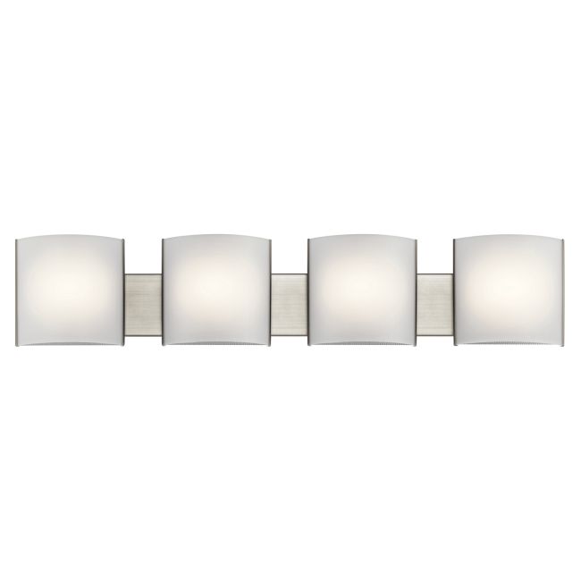 Brushed Nickel LED Bathroom Vanity Light by Kichler