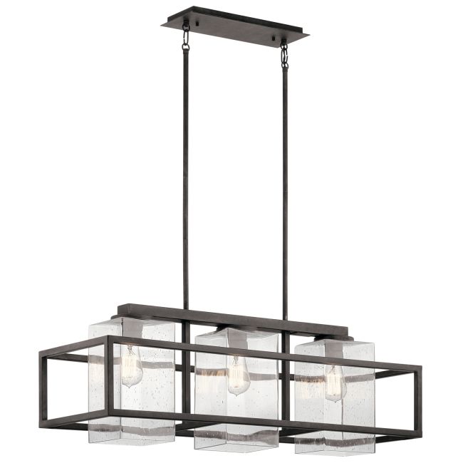 Wright Outdoor Linear Chandelier by Kichler