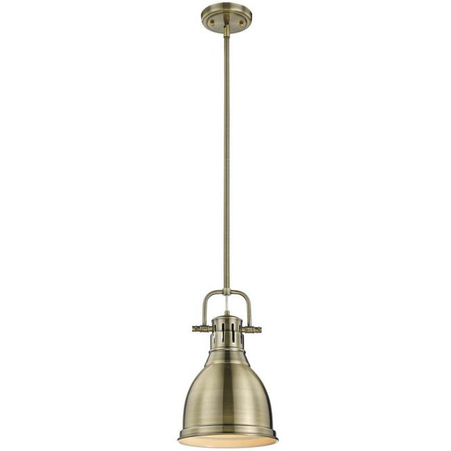 Duncan Downrod Pendant by Golden Lighting