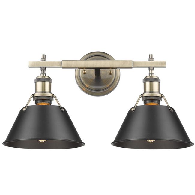 Orwell Bathroom Vanity Light by Golden Lighting