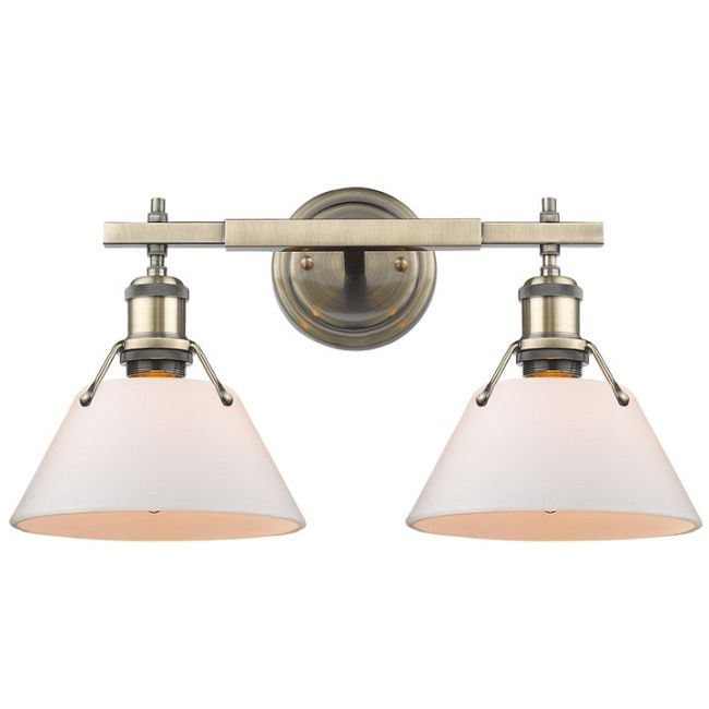 Orwell Bathroom Vanity Light by Golden Lighting