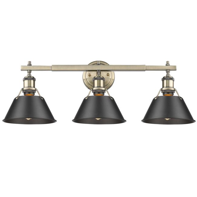 Orwell Bathroom Vanity Light by Golden Lighting