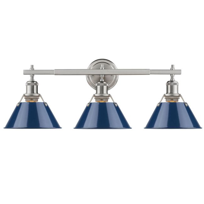 Orwell Bathroom Vanity Light by Golden Lighting