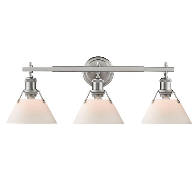 Orwell Bathroom Vanity Light by Golden Lighting