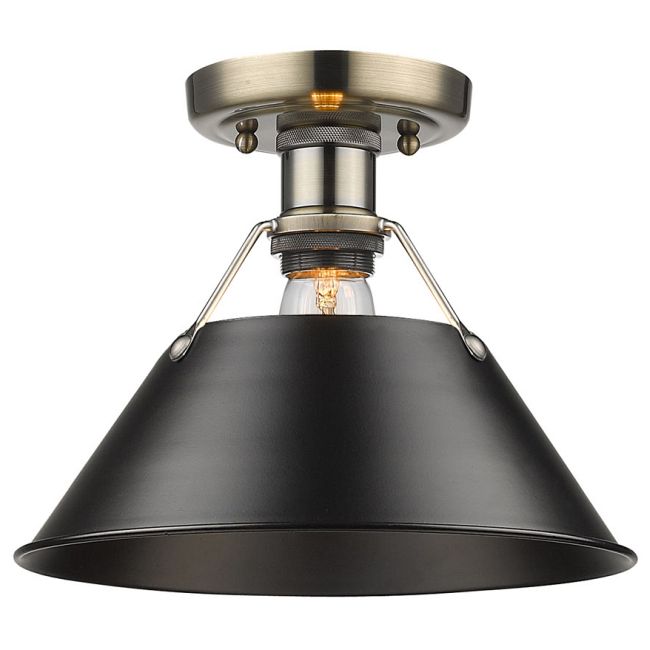 Orwell Semi Flush Ceiling Light by Golden Lighting