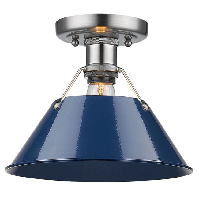Orwell Semi Flush Ceiling Light by Golden Lighting
