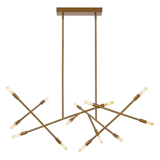 Line Wave 2 Linear Suspension by Visual Comfort Modern