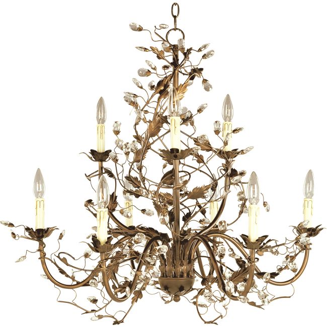 Elegante Chandelier by Maxim Lighting