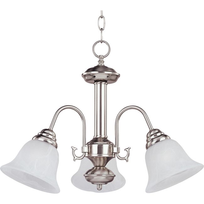 Malaga Down Chandelier by Maxim Lighting