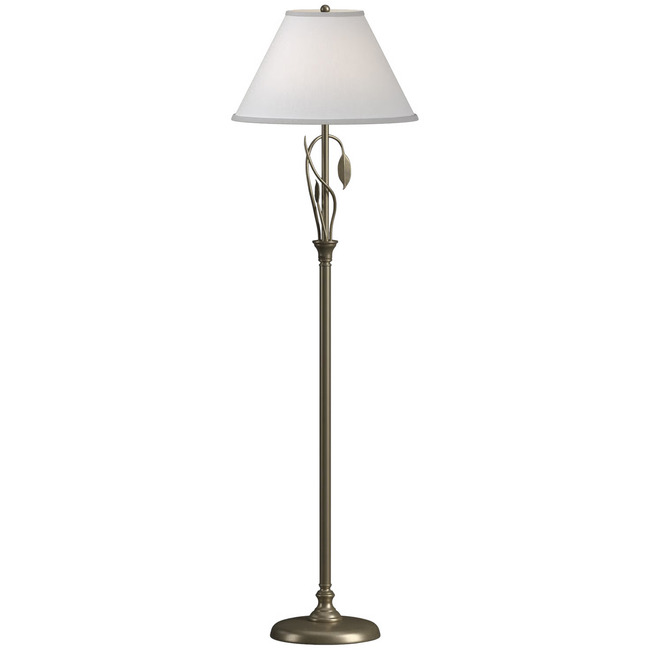 Forged Leaves and Vase Floor Lamp by Hubbardton Forge