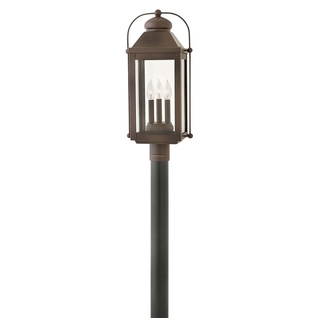 Anchorage 120V Outdoor Post / Pier Mount Lantern by Hinkley Lighting