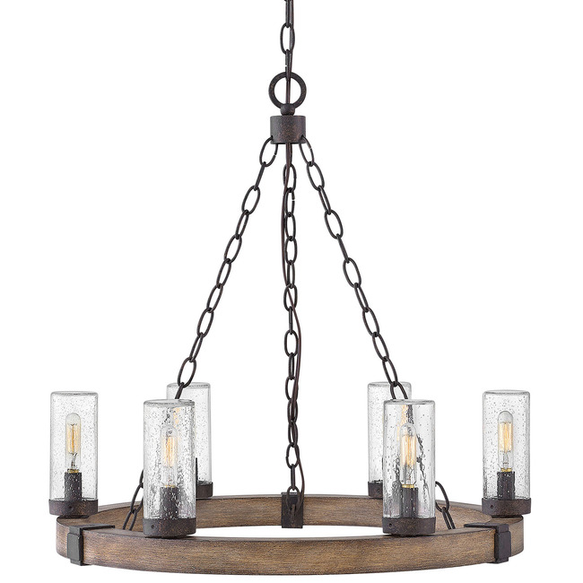 Sawyer Outdoor Chandelier by Hinkley Lighting