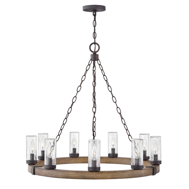 Sawyer Outdoor Chandelier by Hinkley Lighting