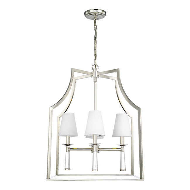 Baxter Open Frame Chandelier by Crystorama