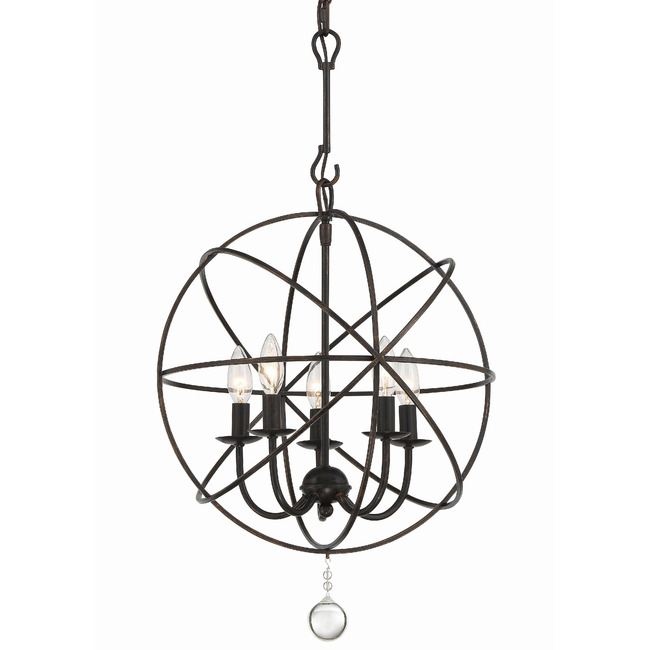 Solaris Mini Chandelier by Crystorama