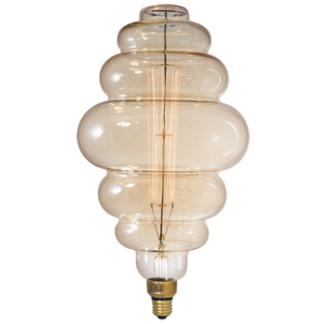 Nostalgic Med Base 60W 120V  X-Large Bee Hive Thread by Bulbrite