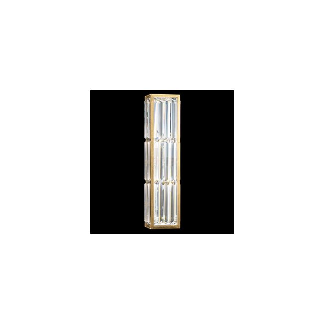 Crystal Enchantment Rectangle Wall Light by Fine Art Handcrafted Lighting