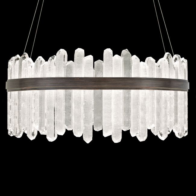 Lior Reversible Asymmetrical Pendant by Fine Art Handcrafted Lighting
