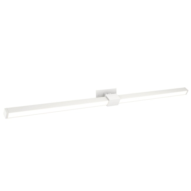 Tie Stix Metal Linear Adjustable Warm Dim Wall Light by PureEdge Lighting