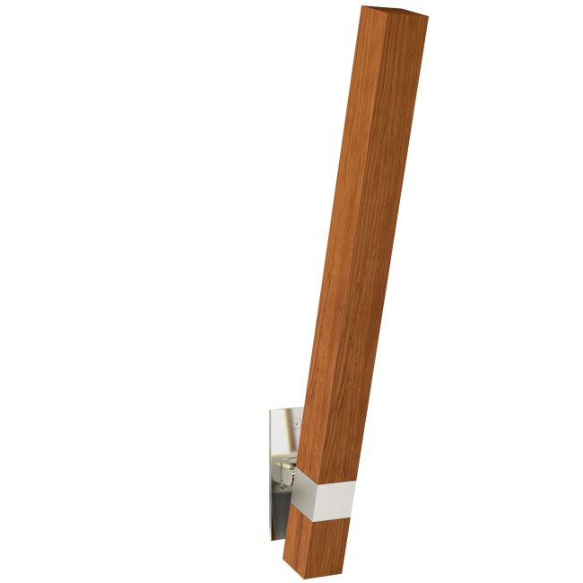 Tie Stix Wood Indirect Adjustable Wall Light by PureEdge Lighting