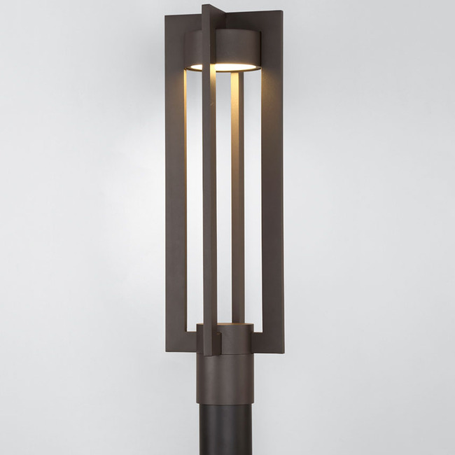 Chamber Outdoor Post Light by WAC Lighting