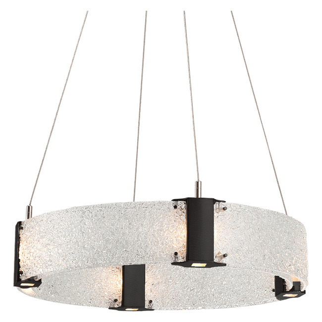 Parallel Ring Chandelier by Hammerton Studio