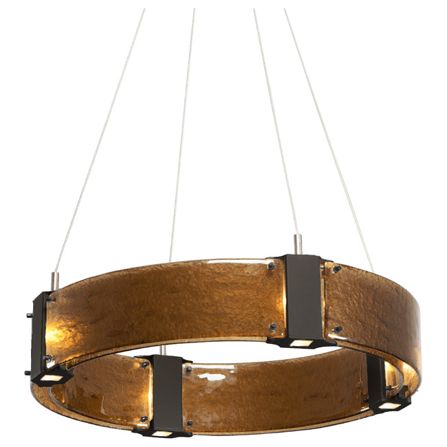Parallel Ring Chandelier by Hammerton Studio