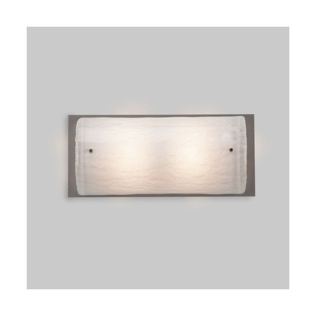 Textured Glass Bathroom Vanity Light by Hammerton Studio