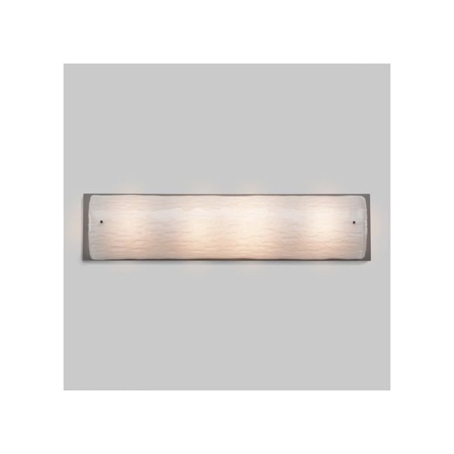Textured Glass Bathroom Vanity Light by Hammerton Studio