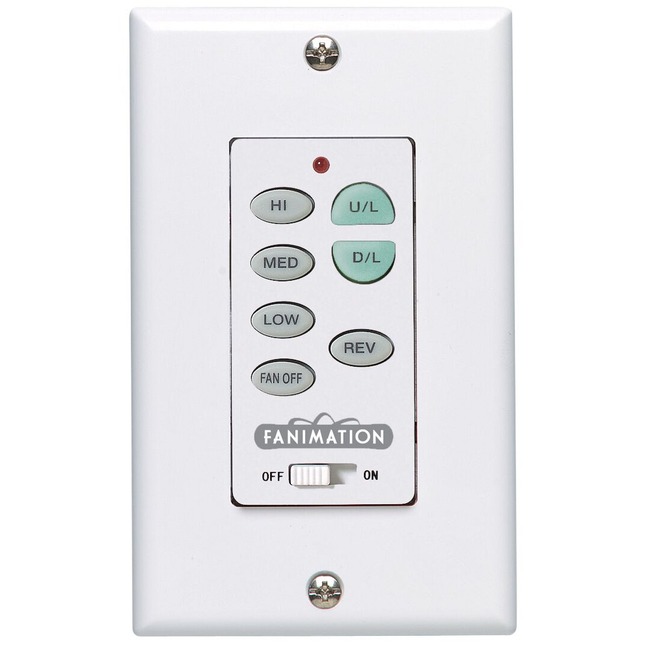 Wall w/Reverse and Up/Down light w/Master by Fanimation