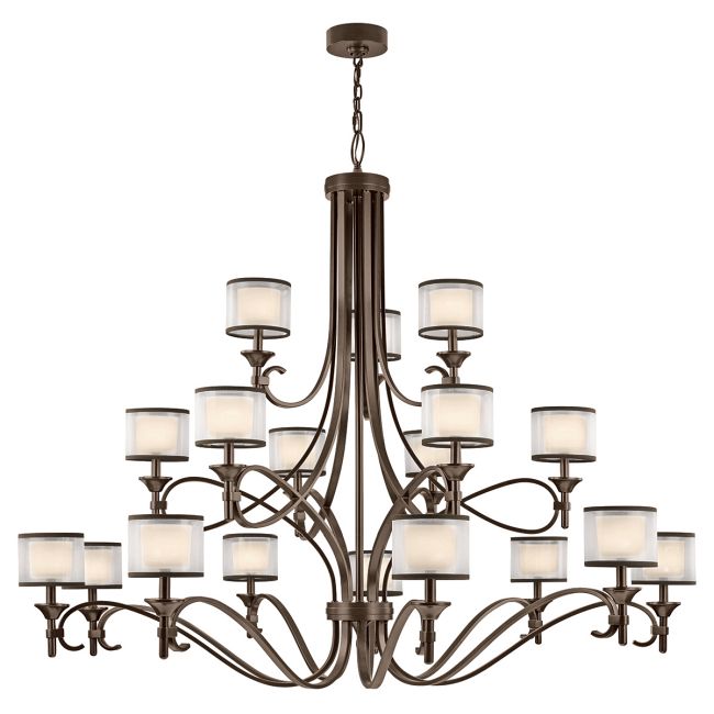 Lacey 18 Light Grand Chandelier by Kichler