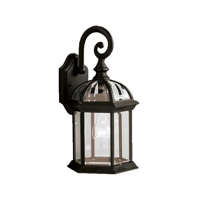 Barrie Outdoor Top Mount Scroll Wall Light by Kichler